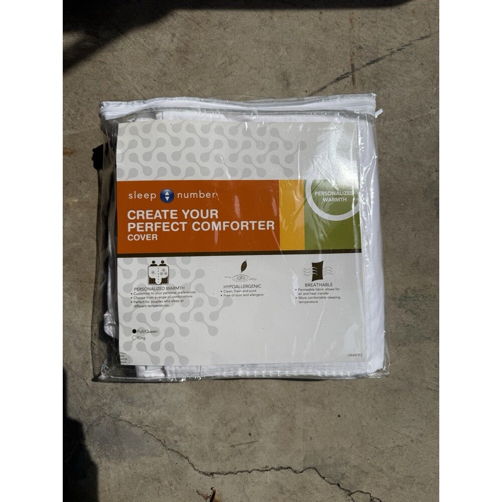 Sleep Number Create Your Perfect Comforter Insert Full/Queen Down Alternative
